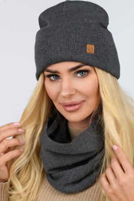 LEMA KOMPLET DAMSKI BAWEŁNIANY CZAP+KOM 1679