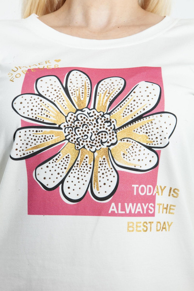 SABRA KOSZULKA DAMSKA STOKROTKA 24Y09B0117 - FUKSJA