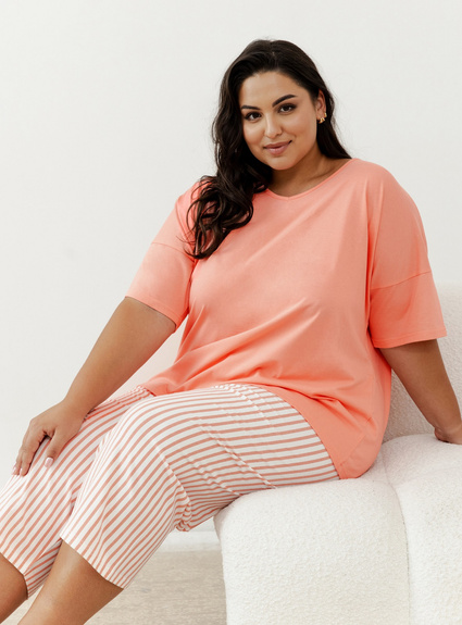 TARO PIŻAMA DAMSKA ELOISE 3375 XXL-3XL