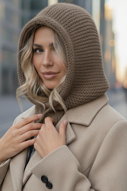 LEMA KAPTUR-KOMIN SYNT. MOHER 1704 - mokka