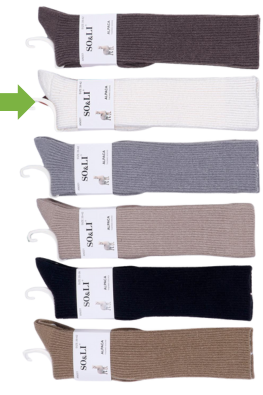 SOLI PODKOLANÓWKI WEŁNIANE AN001