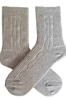 MARILYN SKARPETKI DAMSKIE ANGORA D38 - SZARY