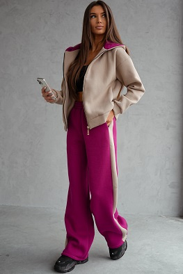 MOON KOMPLET DRES BAWEŁNIANY 503 OCIEPLANY