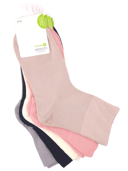 COSAS SKARPETKI DAMSKIE BAMBUSOWE LM18-83 5PAR