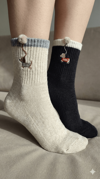 COSAS SKARPETKI DAMSKIE KASZMIROWE LM18-502 4PARY