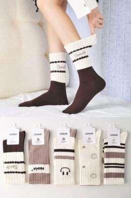 COSAS SKARPETKI DAMSKIE KASZMIROWE LM23-214 4PARY