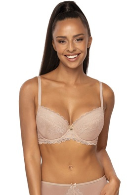 MAT BIUSTONOSZ PUSH UP M-0198/11/1 ESTELLE - BEŻOWY