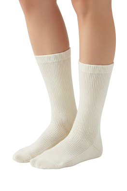 ALINA SKARPETKI DAMSKIE MERYNOS BL610 KREM