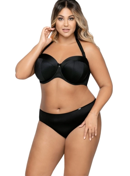 AVA BIUSTONOSZ BARDOTKA 1787 - CZARNY