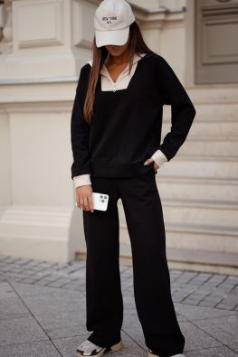 MOON KOMPLET DRES BAWEŁNIANY VE107