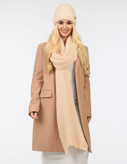 LEMA KOMPLET DAMSKI GRUBY DALIA CZAP+SZAL