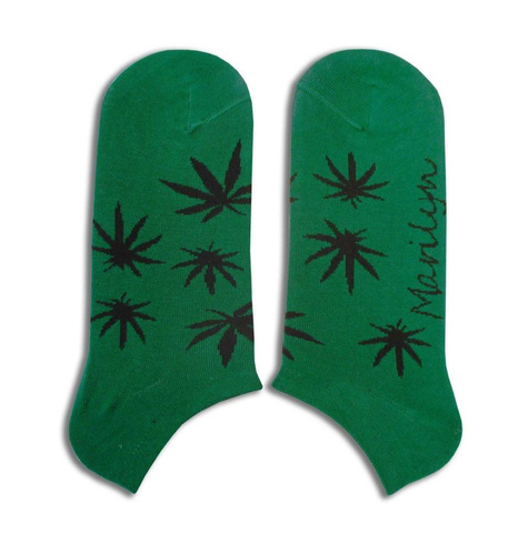 MARILYN SKARPETKI STOPKI DAMSKIE WEED