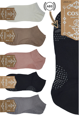 COSAS SKARPETKI DAMSKIE BAMBUS ABS LM25-33 5PAR