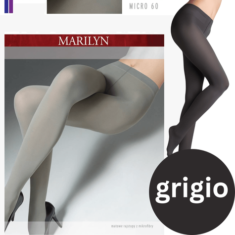 MARILYN RAJSTOPY MICRO 60 - GRIGIO