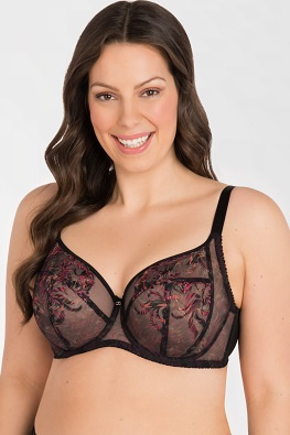 GORSENIA BIUSTONOSZ SOFT K792 JENNY - CZARNY