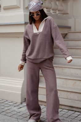 MOON KOMPLET DRES BAWEŁNIANY VE107