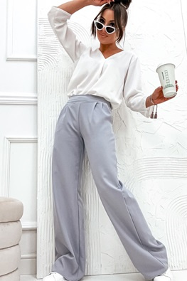 MOON SPODNIE 8247 - SZARY