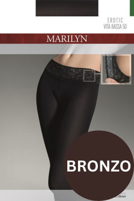 MARILYN RAJSTOPY EROTIC VITA BASSA 50 bronzo