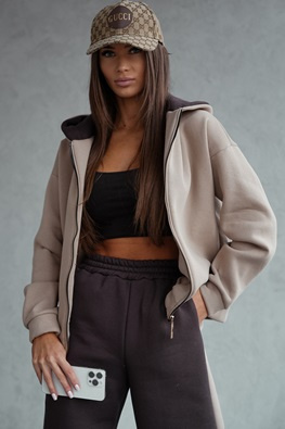 MOON KOMPLET DRES BAWEŁNIANY 503 OCIEPLANY