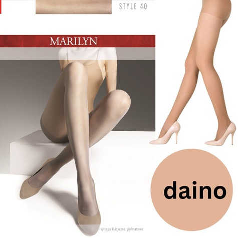 MARILYN RAJSTOPY STYLE 40 półmatowe DAINO