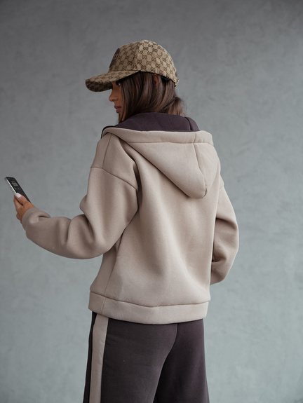 MOON KOMPLET DRES BAWEŁNIANY 503 OCIEPLANY