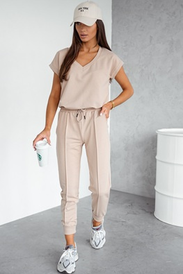 MOON KOMPLET DRES BAWEŁNIANY VE55