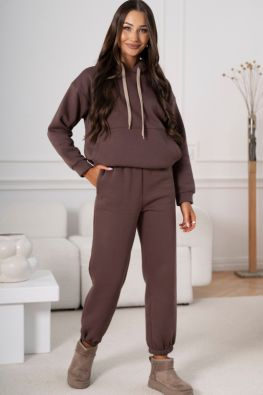 MOON KOMPLET DRES BAWEŁNIANY OCIEPLANY 82143