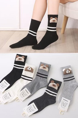 COSAS SKARPETKI DAMSKIE BAWEŁNIANE LM325-67 5PAR