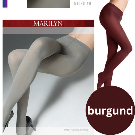 MARILYN RAJSTOPY MICRO 60 - BURGUND