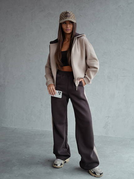 MOON KOMPLET DRES BAWEŁNIANY 503 OCIEPLANY