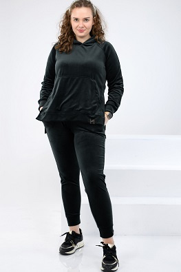 LEMA KOMPLET DRES WELUROWY EWELINA