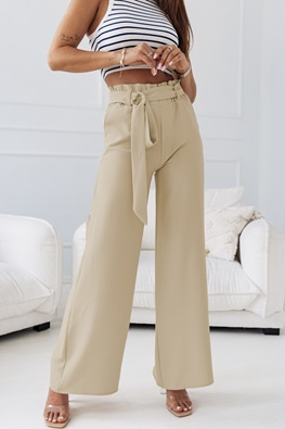 MOON SPODNIE DAMSKIE 8265 - BEŻOWY