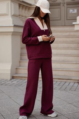 MOON KOMPLET DRES BAWEŁNIANY VE107