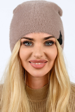 LEMA CZAPKA DAMSKA ALPAKOWA SMERFETKA 1672