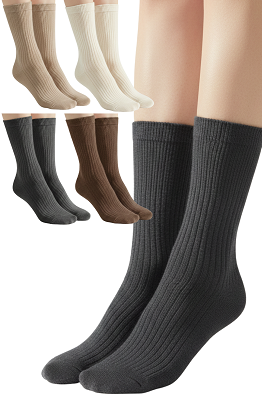 ALINA SKARPETKI DAMSKIE Z WEŁNY MERYNOSÓW BL61035F 5PAR