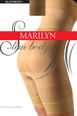 MARILYN MAJTKI SLIM BODY - CZARNY