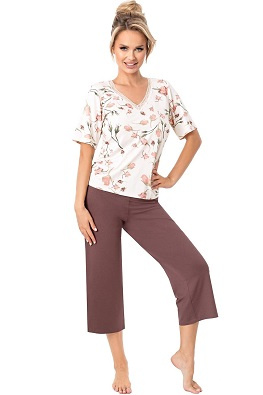 DONNA PIŻAMA DAMSKA AMARIS 3/4