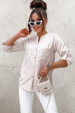 MOON BLUZKA DAMSKA SMOOTH TOUCH 713 - BEŻOWY