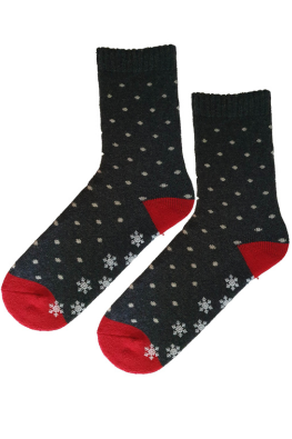 MARILYN SKARPETKI DAMSKIE ANGORA TERRY ABS B35