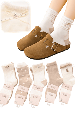 COSAS SKARPETKI DAMSKIE BAWEŁNIANE LM18-381 5PAR