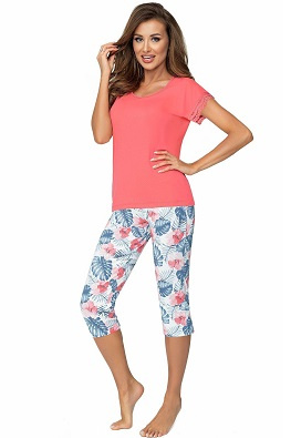 DONNA PIŻAMA DAMSKA MILA 3/4