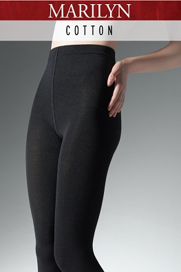 MARILYN RAJSTOPY COTTON 120 nero