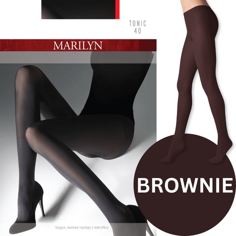 MARILYN RAJSTOPY TONIC 40 - brownie