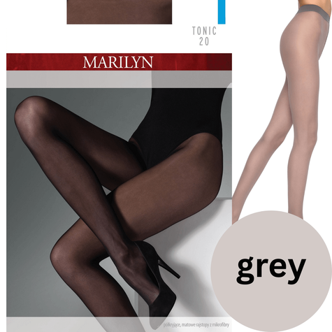 MARILYN RAJSTOPY TONIC 20 - grey