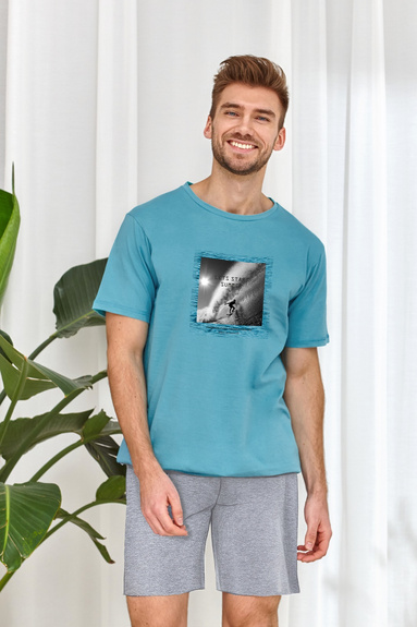 TARO PIŻAMA MĘSKA KRÓTKA NIGEL 2940